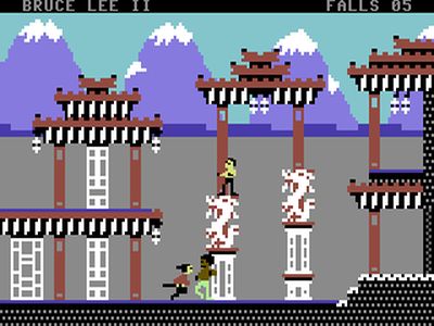 Bruce Lee II Commodore 64
