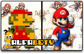 alfabety Mario 64